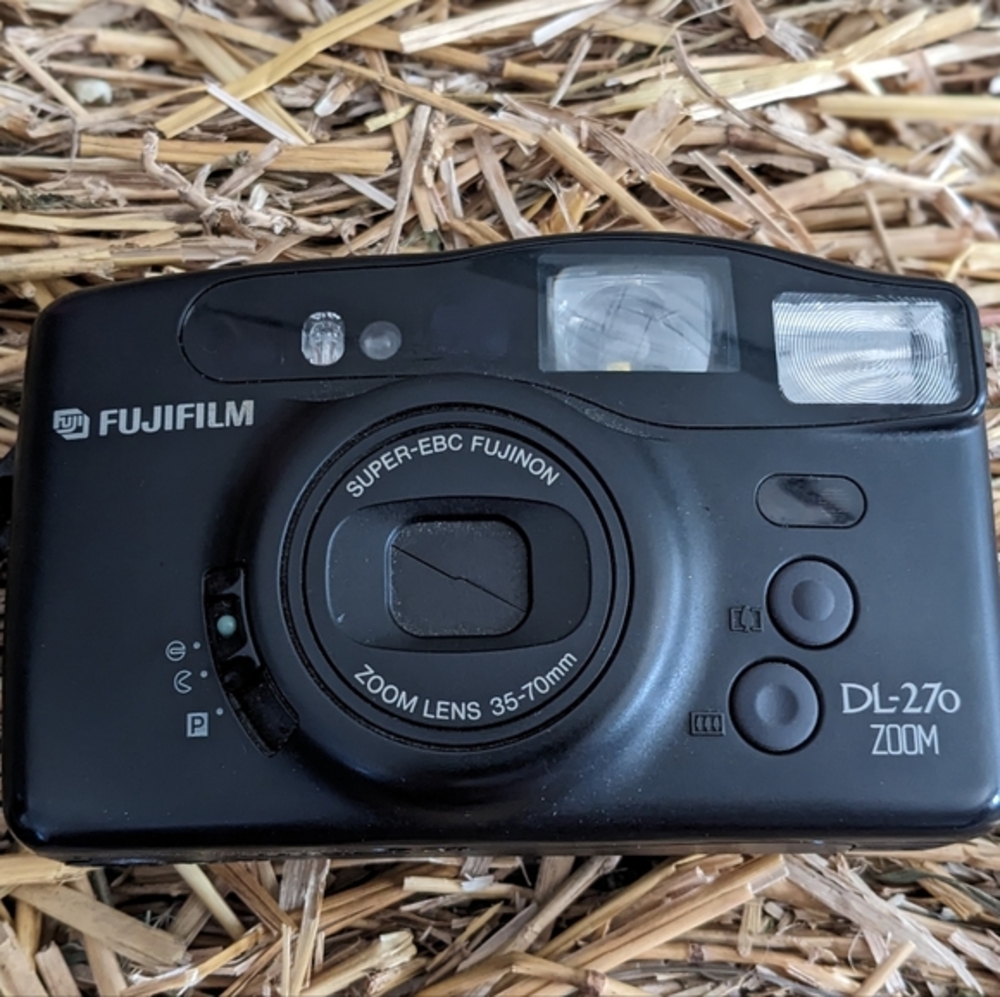 Vintage Fujifilm DL-270 Zoom | 35mm Film Camera Carrying Case
